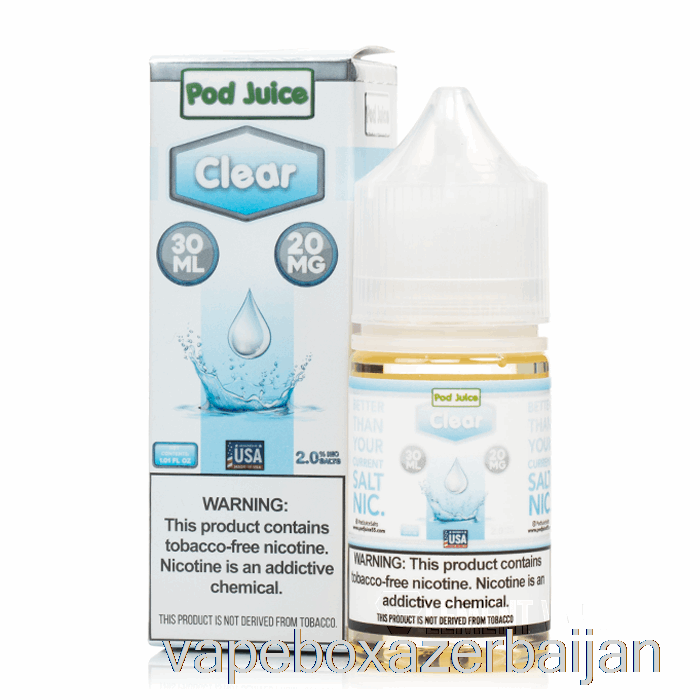 Vape Baku Clear - Pod Juice - 30mL 20mg